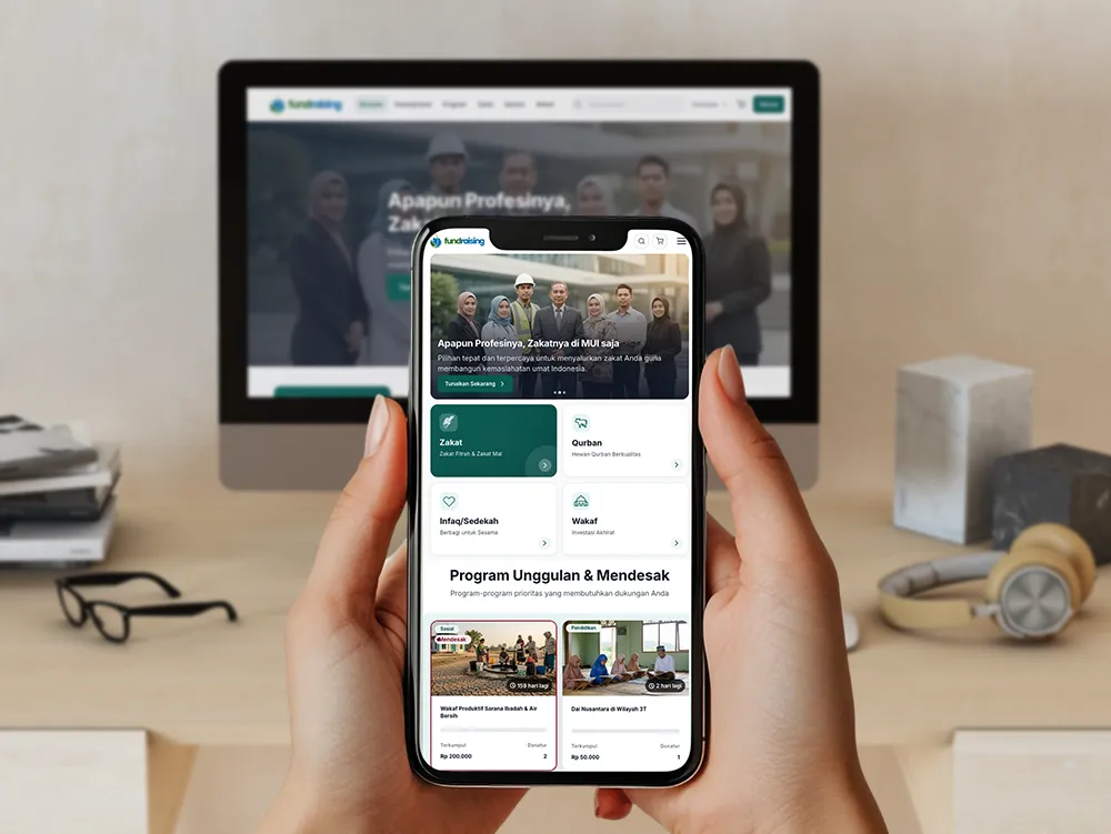 Tampilan Mobile Responsive